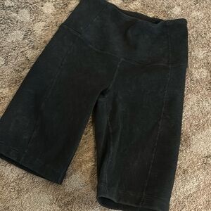Zella ribbed biker shorts